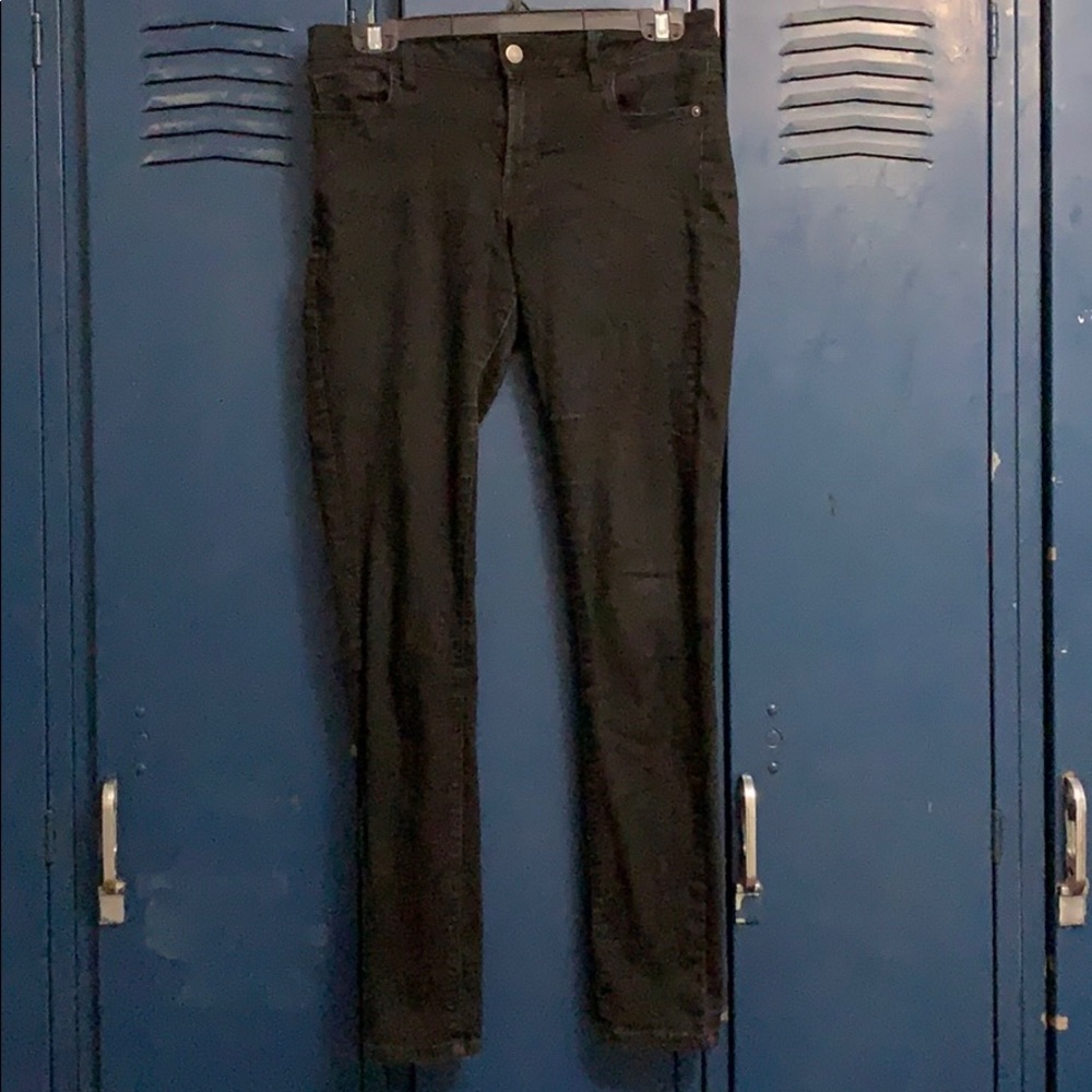 Black rockstar jeans